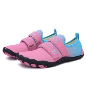 Fitness Yoga Outdoor Large Size Hiking Shoes (Option: A05 pink-40)