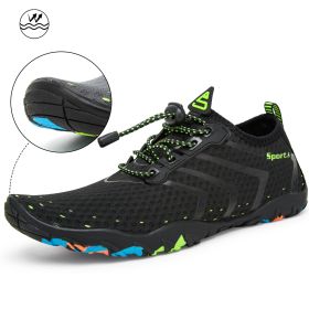 Light And Portable Beach Wading Shoes (Option: BLACK-45)