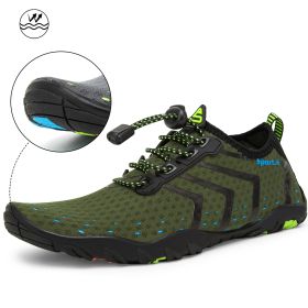 Light And Portable Beach Wading Shoes (Option: Green-38)